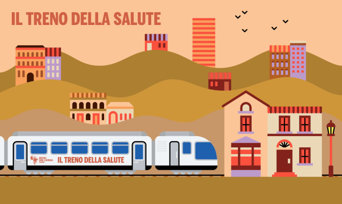 Il treno della salute arriva in tutto il Veneto