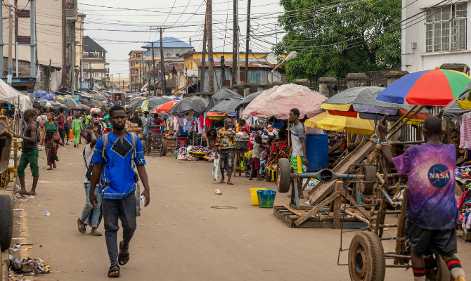 Un supporto di emergenza in Sierra Leone