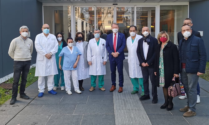 Nuovo percorso di accesso al pronto soccorso dell’ospedale dei bambini di Parma