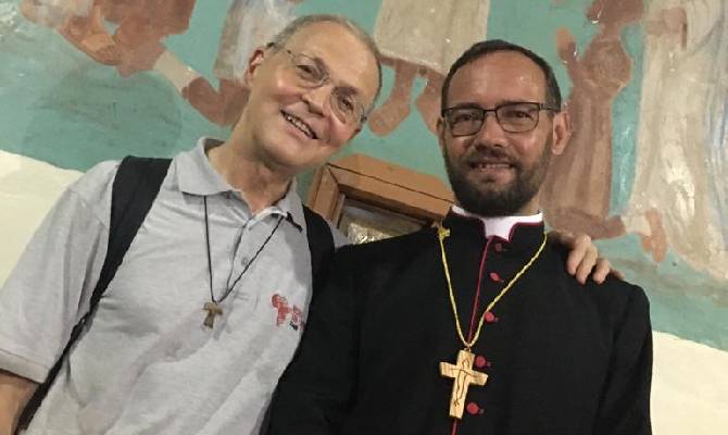 Buon cammino padre Christian siamo “con” te!
