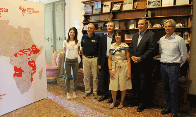 In visita per conoscere il Cuamm
