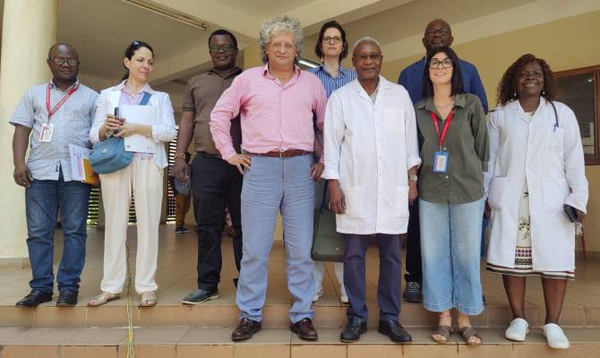 A Bangui la prima visita Echo