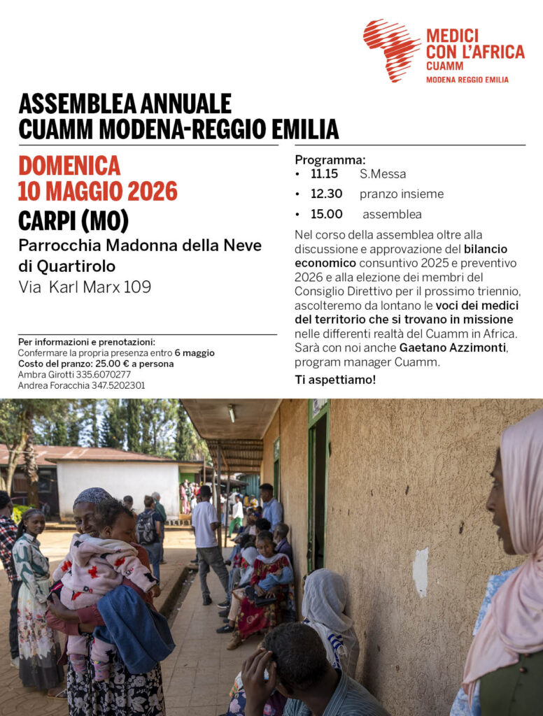Assemblea annuale Cuamm Modena-Reggio Emilia